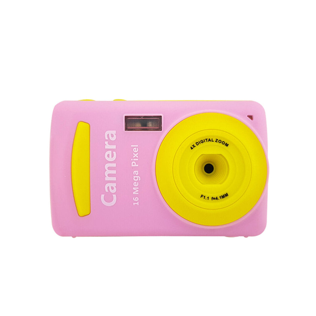 2.4 inch Screen HD Mini Children Digital Camera Card Small DSLR Camera Cartoon Color Puzzle Camera Toys Perfect Gift for Kids