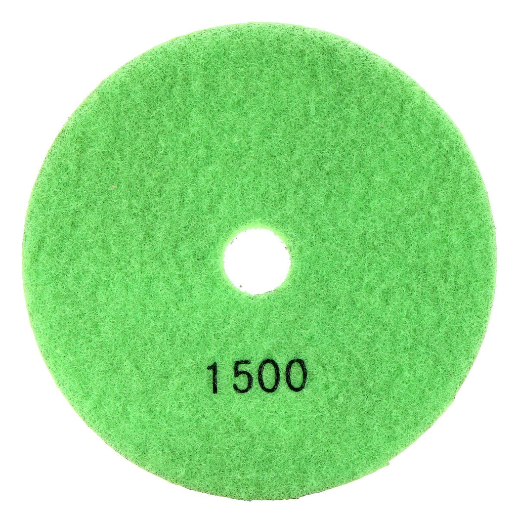 5 Inch 50-6000 Grit Diamond Polishing Pad Wet Dry Sanding Disc for Marble Concrete Granite Glass