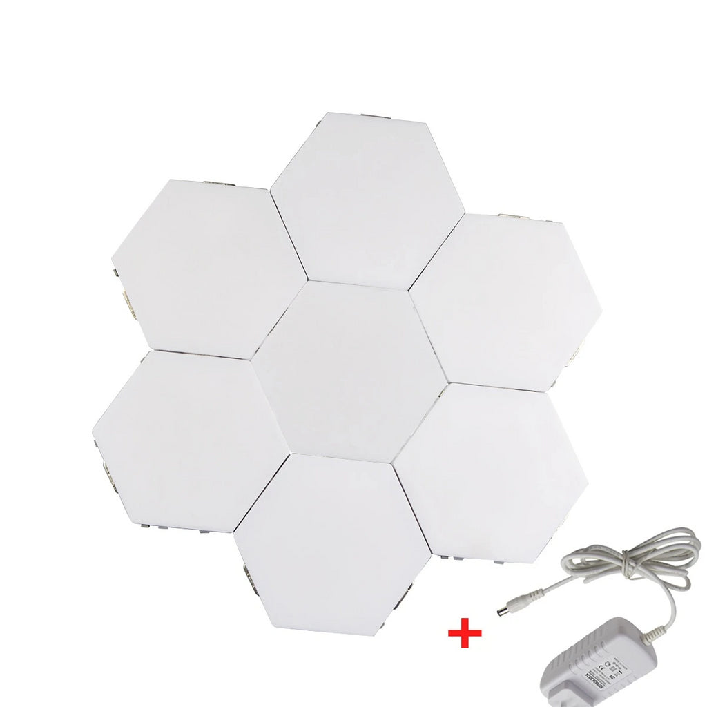 LED-Wall Touch Sensor Quantum Lamp Wall Light Home Decoration Modern Creative Honeycomb Modular Assembly Helios Adsorption