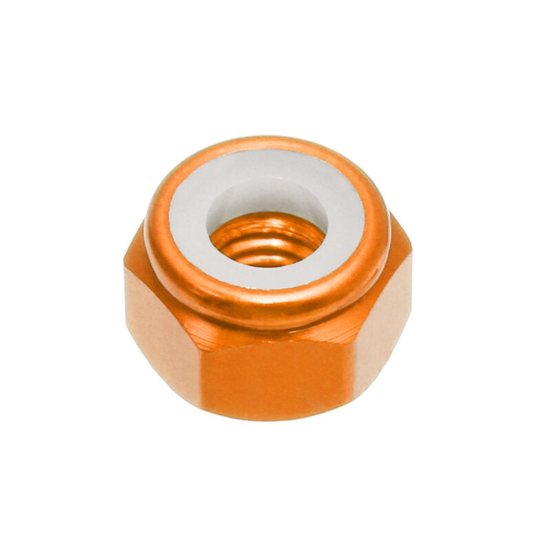 10Pcs M2 Self-locking Nylon Nut Aluminum Alloy Multi-color