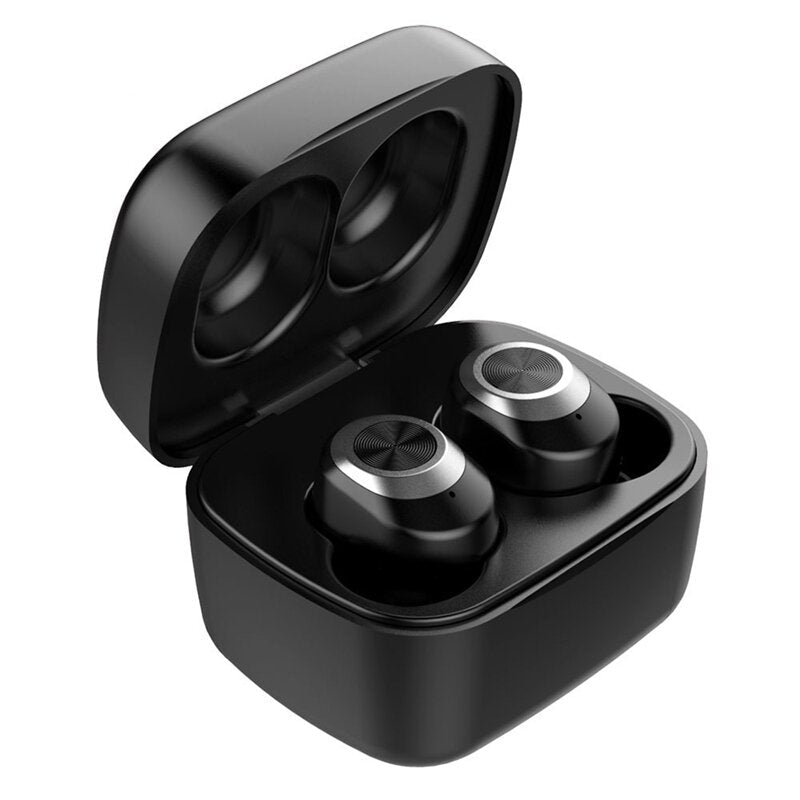 TWS Wireless Earbuds Bluetooth 5.0 Earphone Mini Portable Stereo Touch Control Headphone Headset with Mic