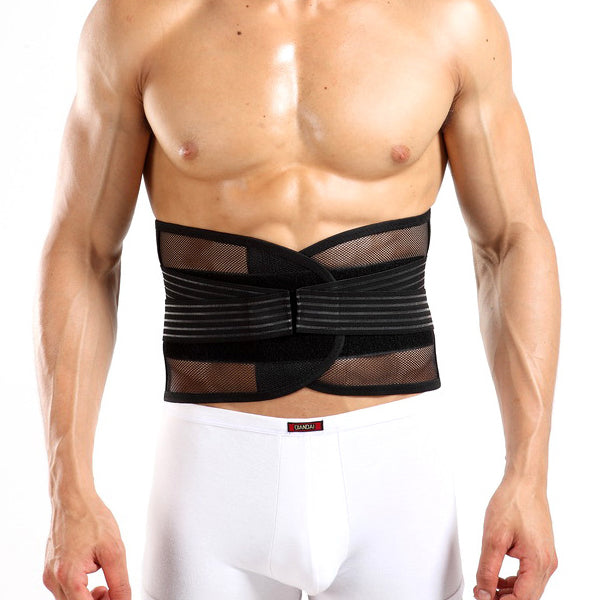 Mens Mesh Breathable Abdomen Body Shape Belt