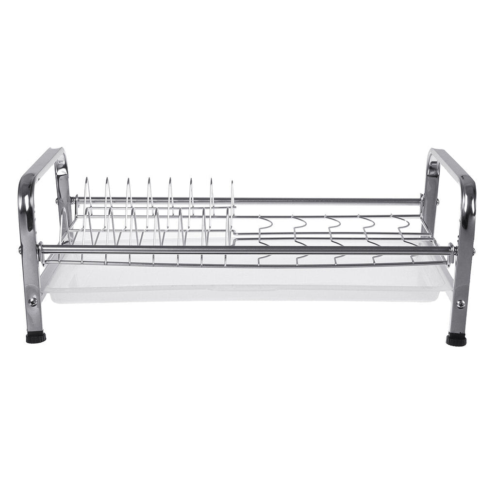 Dish Storage Rack Single Layer 43cm Kitchen Household Drain Rack Countertop Drying Dish Rack