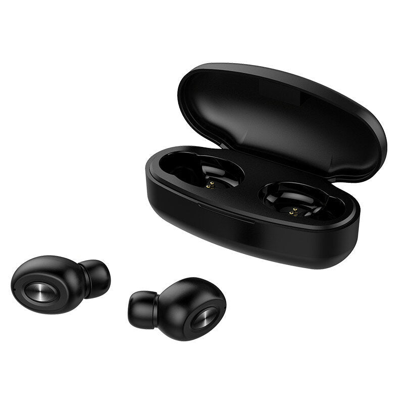 TWS Portable Bluetooth 5.0 Stereo Sport Earphone with High Capacity Charging Box for Hu