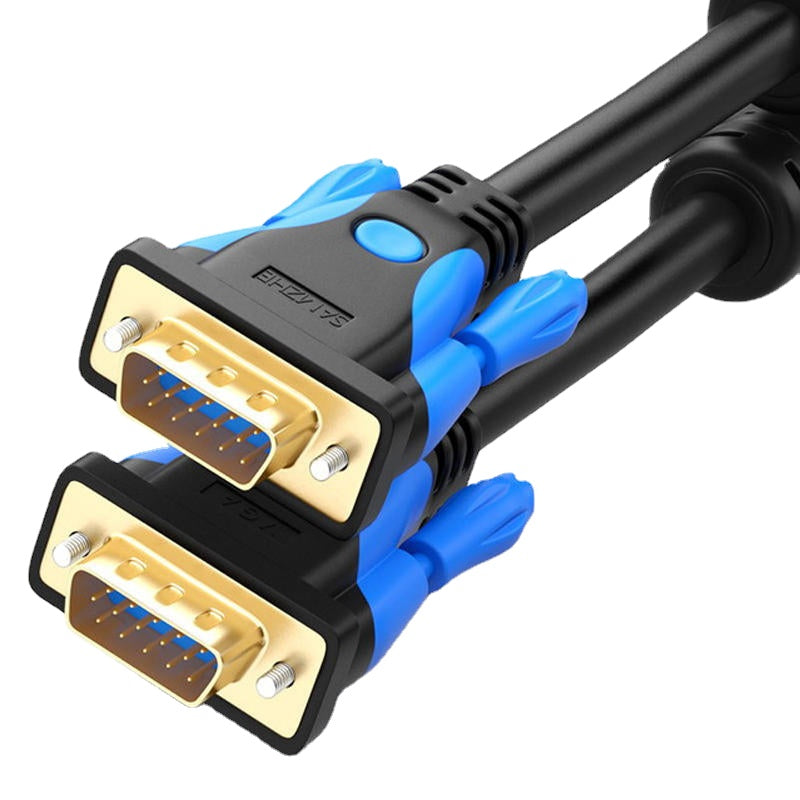 1080P VGA 3+9 Male to Male Cable Gold-plated Connector VGA Video for Computer Projector Monitor Screen