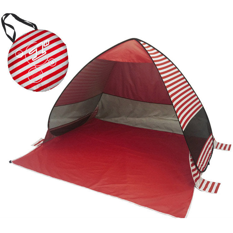 Fully Automatic P0P-UP Tent 2 Second Quick Open Beach Tent With Storage Bag Portable UV Protection Sunshade