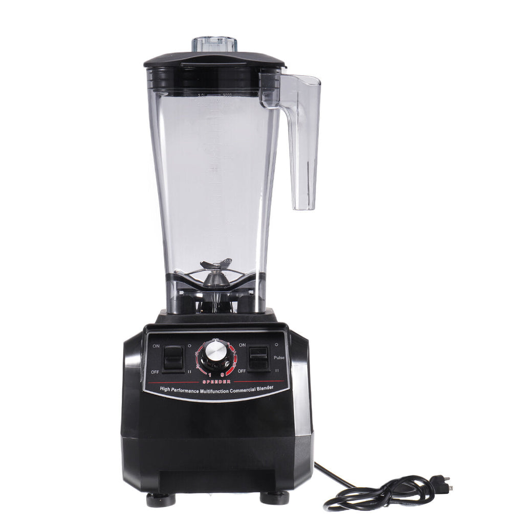 9-Speed Mixer System 45000RPM 2200W 3L Mixer Juicer Grinder Snow Cone Machine