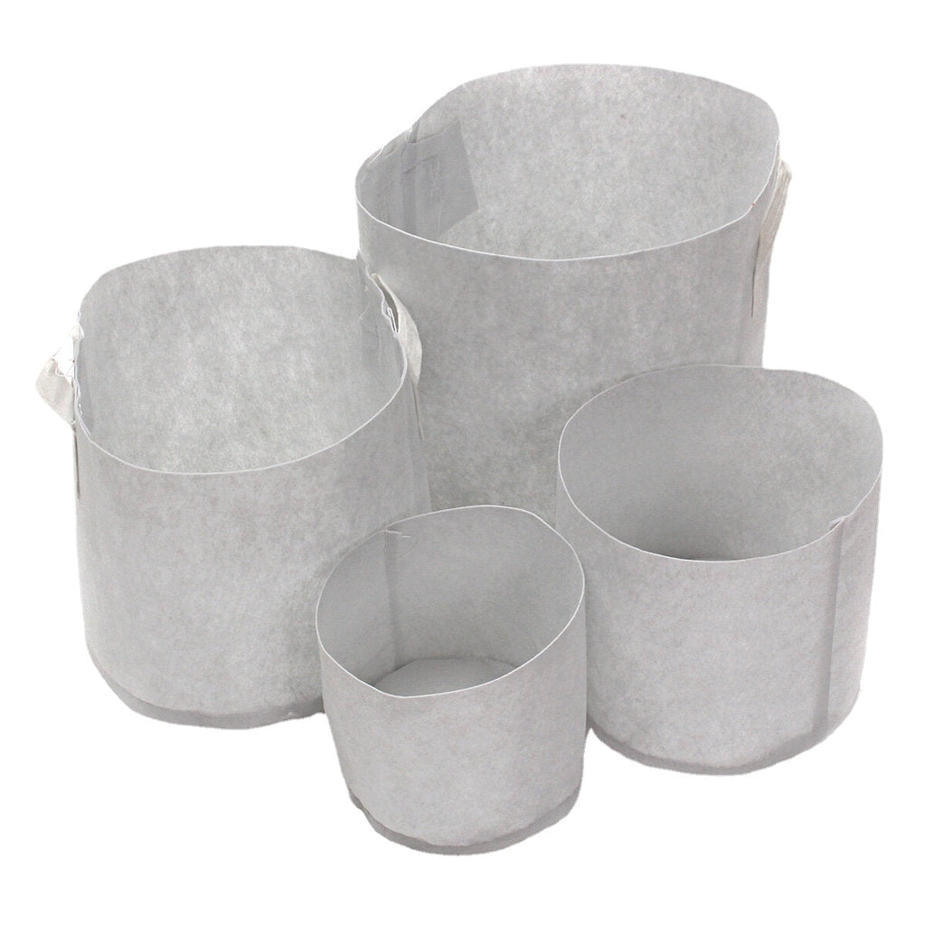 10Pcs Eco-Friendly Round Fabric Pot Planting Pouch Root Grow Aeration Container Seedling Bag Box