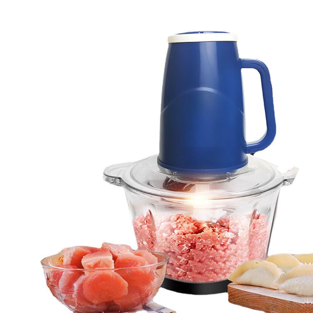 Multifunctional Meat Grinder USB Charging Household Glass Cooking Machine for Mixing Food Supplement