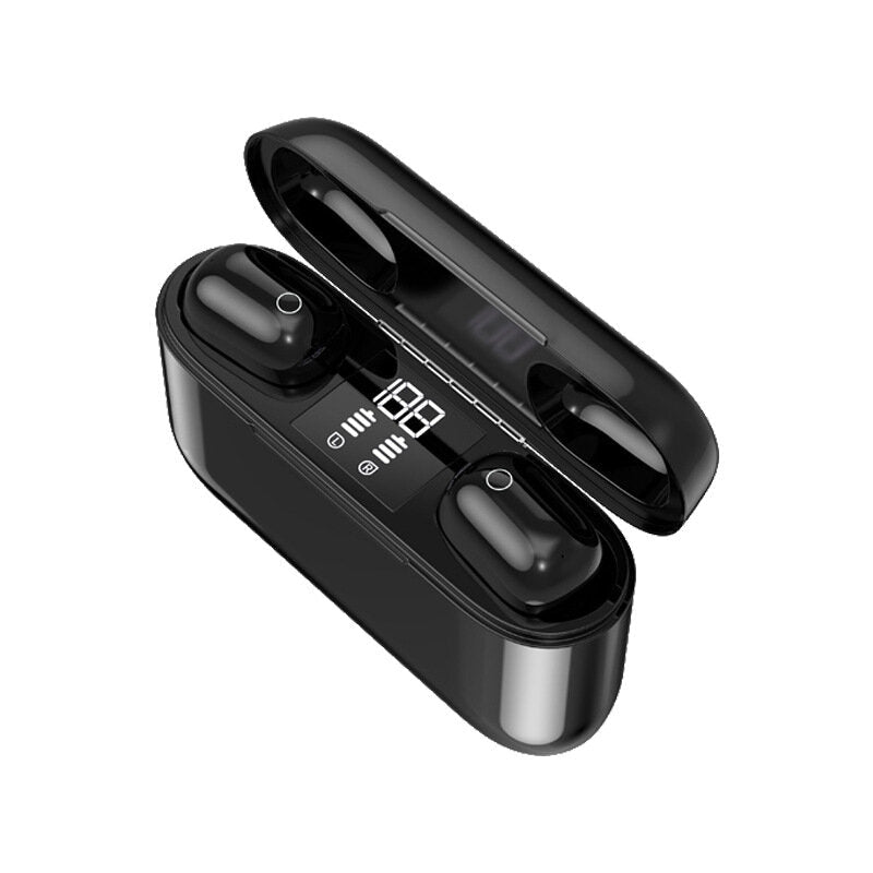 TWS Bluetooth 5.0 Earphone Mini Wireless Earbus Touch Control HD Call 9D Stereo Headphone Power Display Charging Box Headset