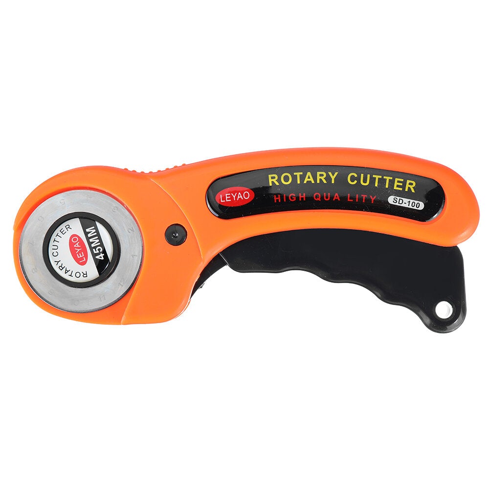 45mm Rotary Cutter Leather Cutting Tool Fabric Cutter Circular Blade DIY Sewing