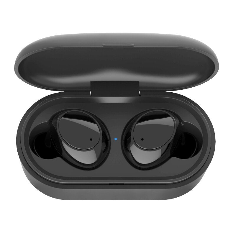 TWS True Wireless Bluetooth Earphone Mini Portable Stereo Bilateral Call Headphone with Charging Box