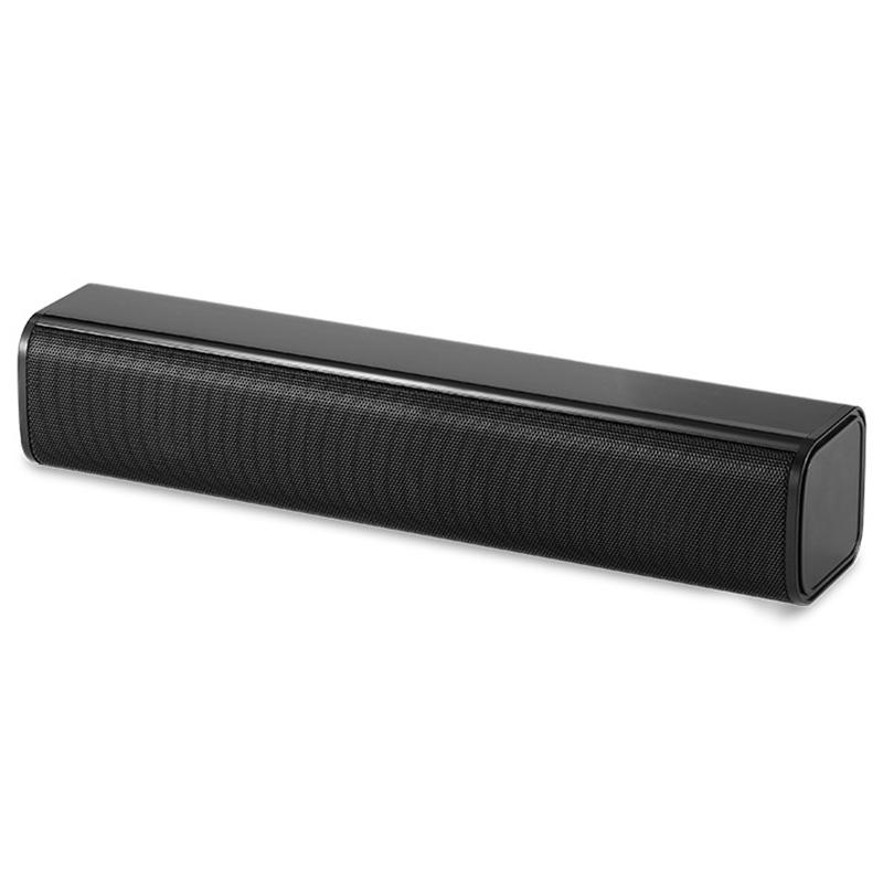 Dual Speaker Function Black Strip Subwoofer USB2.0 Computer Speaker