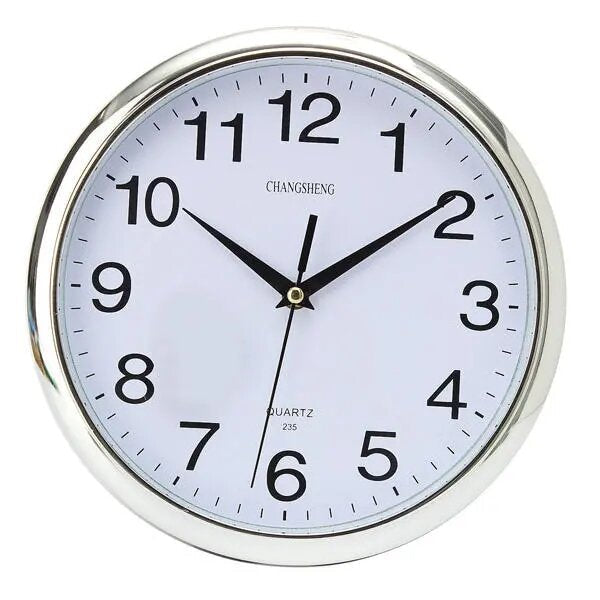 Quartz Large Vintage Round Modern Home Bedroom Retro Time Kitchen Wall Clock