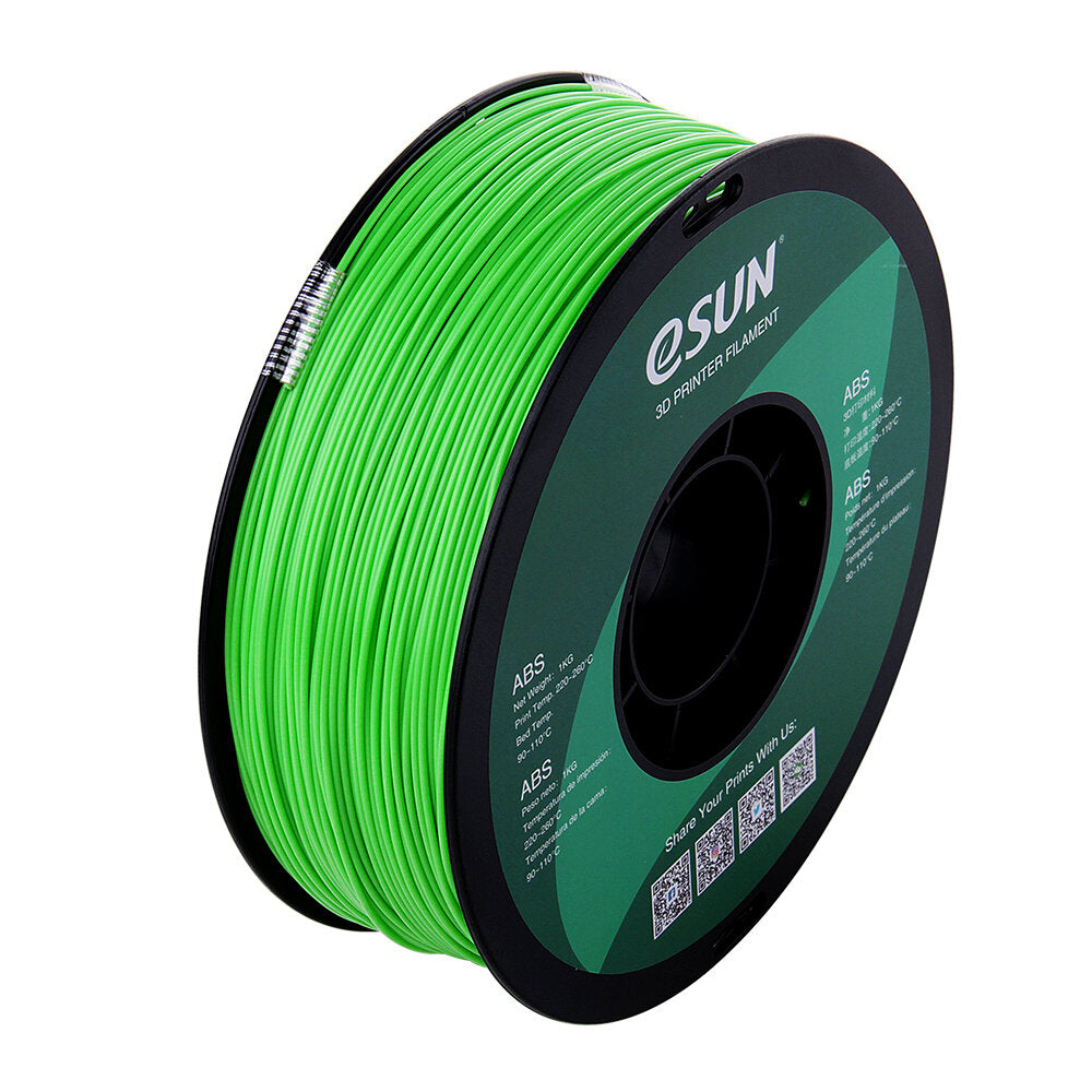 3D Printing Filament 1.75mm ABS 3D Printer Filament Vacuum Packaging 1KG 2.2 LBS Spool 3D Printing Materials for 3D Printer