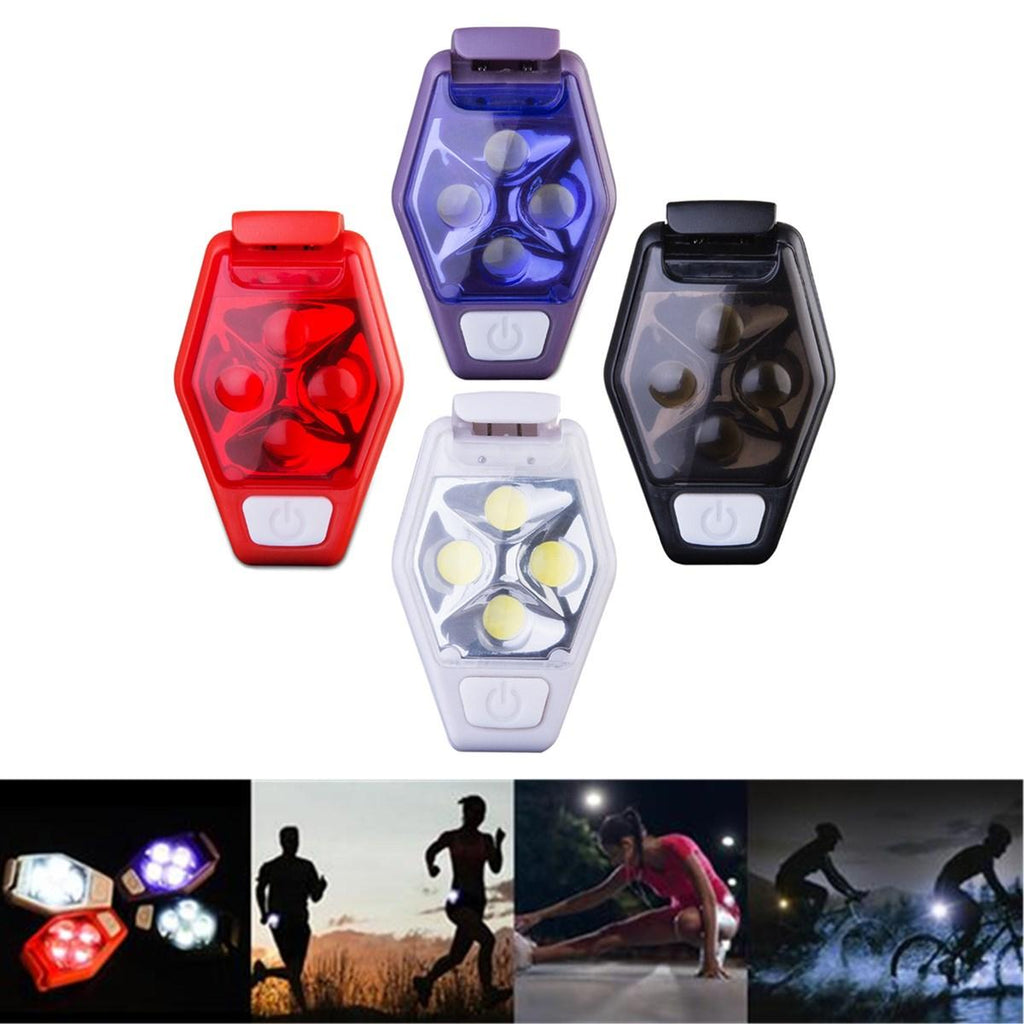 Multi-functional Outdoor Riding Tail Light IPX4 Woopower Running Arm Light Warning Light