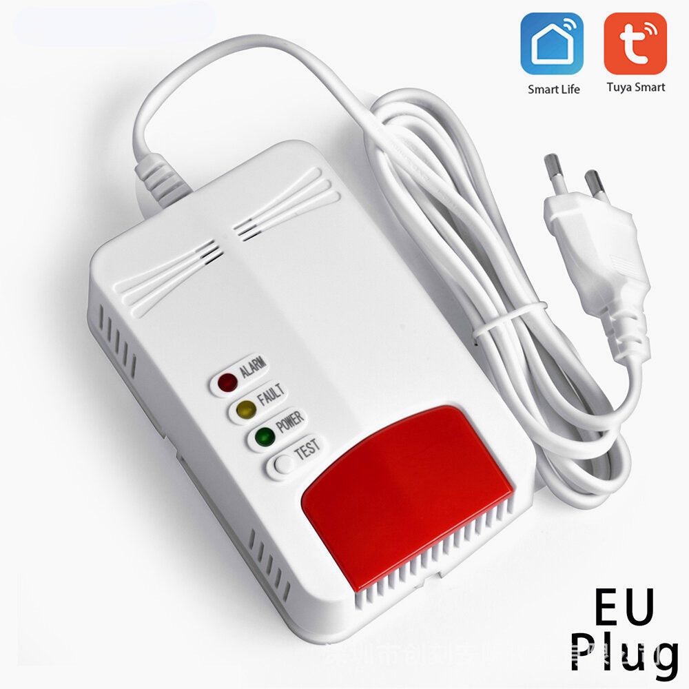 WIFI Gas Detector APP Notification Gas Alarm Sensor For Smart Home Kit Remote Alarm Eco-System