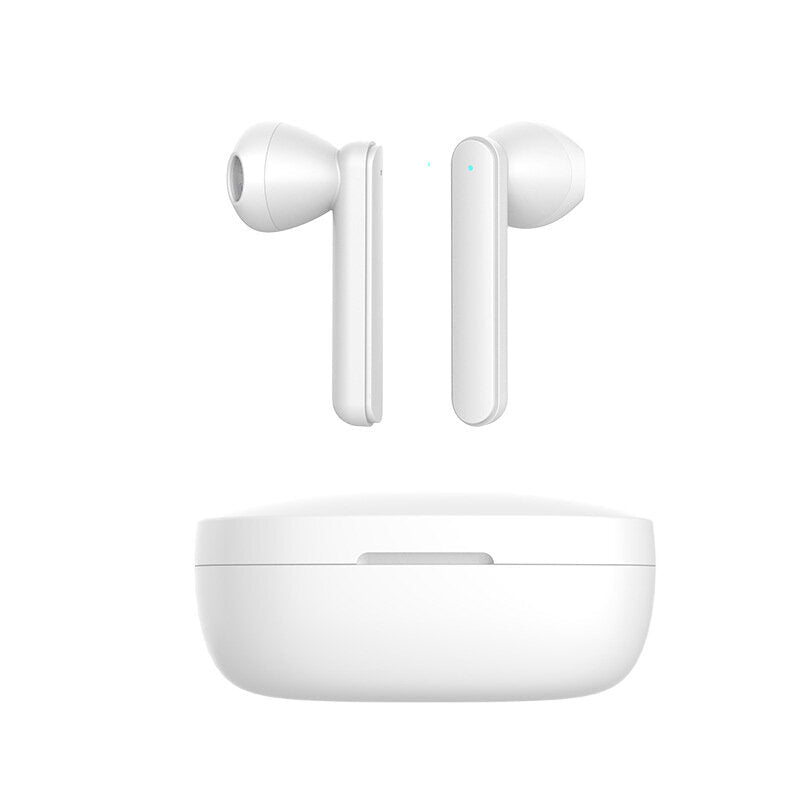 TWS Bluetooth 5.0 Earphone Hi-Fi Bass Stereo Earbuds Touch Control Lightweight Headphone for iPhone Hu