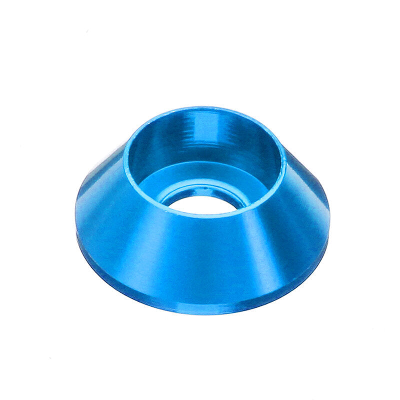 10Pcs M3 Cup Head Hex Screw Gasket Washer Nuts Aluminum Alloy Multicolor