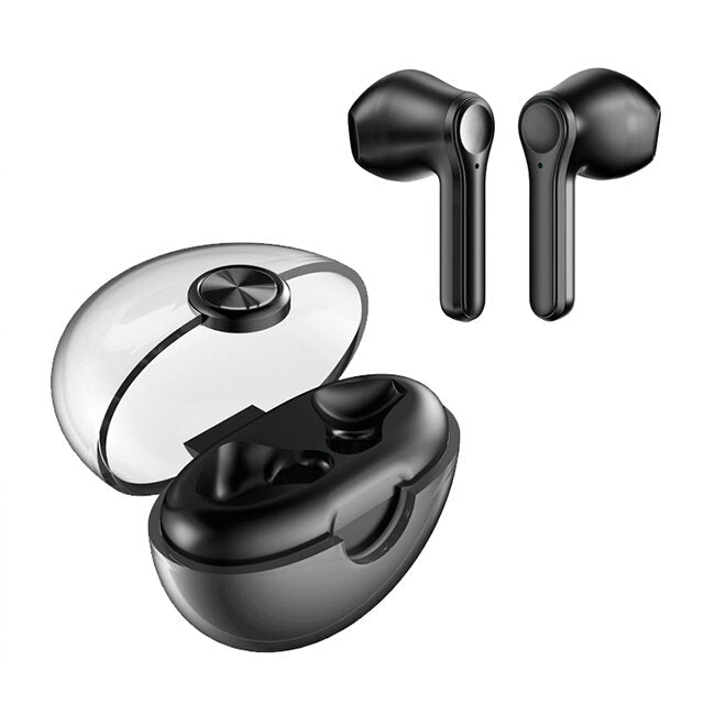 TWS Bluetooth 5.2 Headsets Transparent Low Latency Wireless Gaming Headphones Noise Reduction In Ear Earbuds with Mic