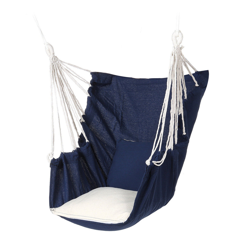 Max Load 200KG Hanging Rope Chair Hammock Swing Seat Indoor Outdoor Patio Porch Garden Supplies