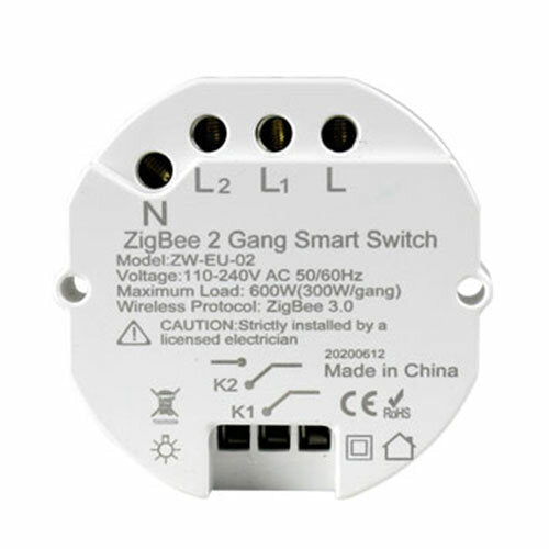 Smart Light Switch DIY Module SmartThings Tuya Control Alexa Google Home 1 Way 2 Way