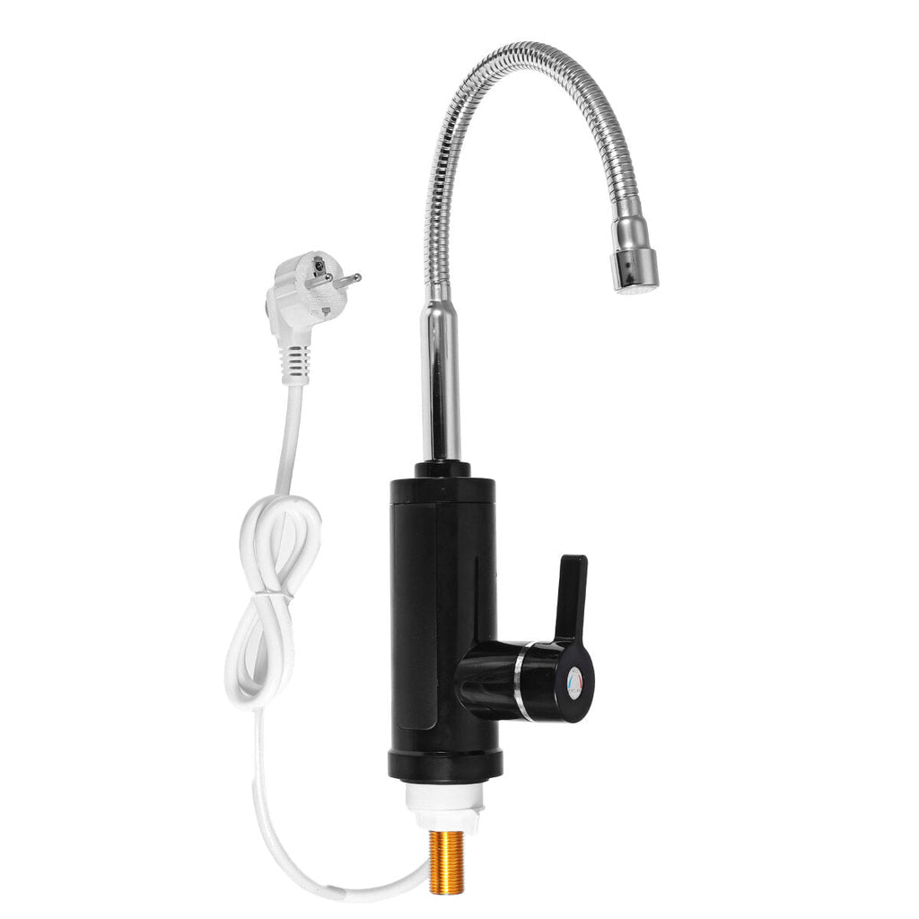 3KW Instant Hot Water Tap Electric Faucet Heater Kitchen Temperature Display