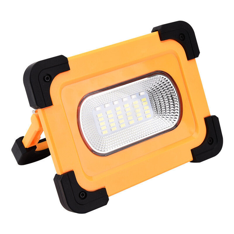 COB/LED USB Solar Charging Camping Light Waterproof 4 Modes 180 Handle Adjustable Spotlight Searchlight Emergency Lantern