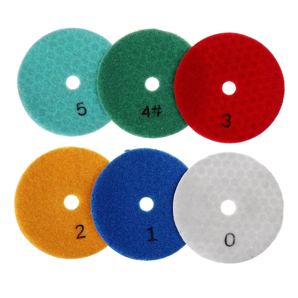 100mm Diamond Polishing Pad Dry Sanding Disc for Marble Concrete Granite Glass