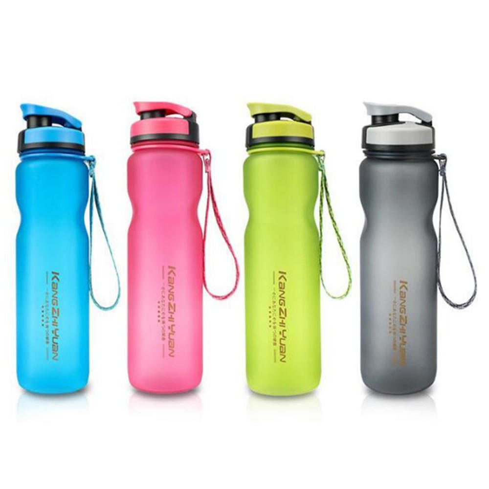 Large Sports Bottle Gym Fitness PC Water Bottle BPA Free Travel Drinking Cup