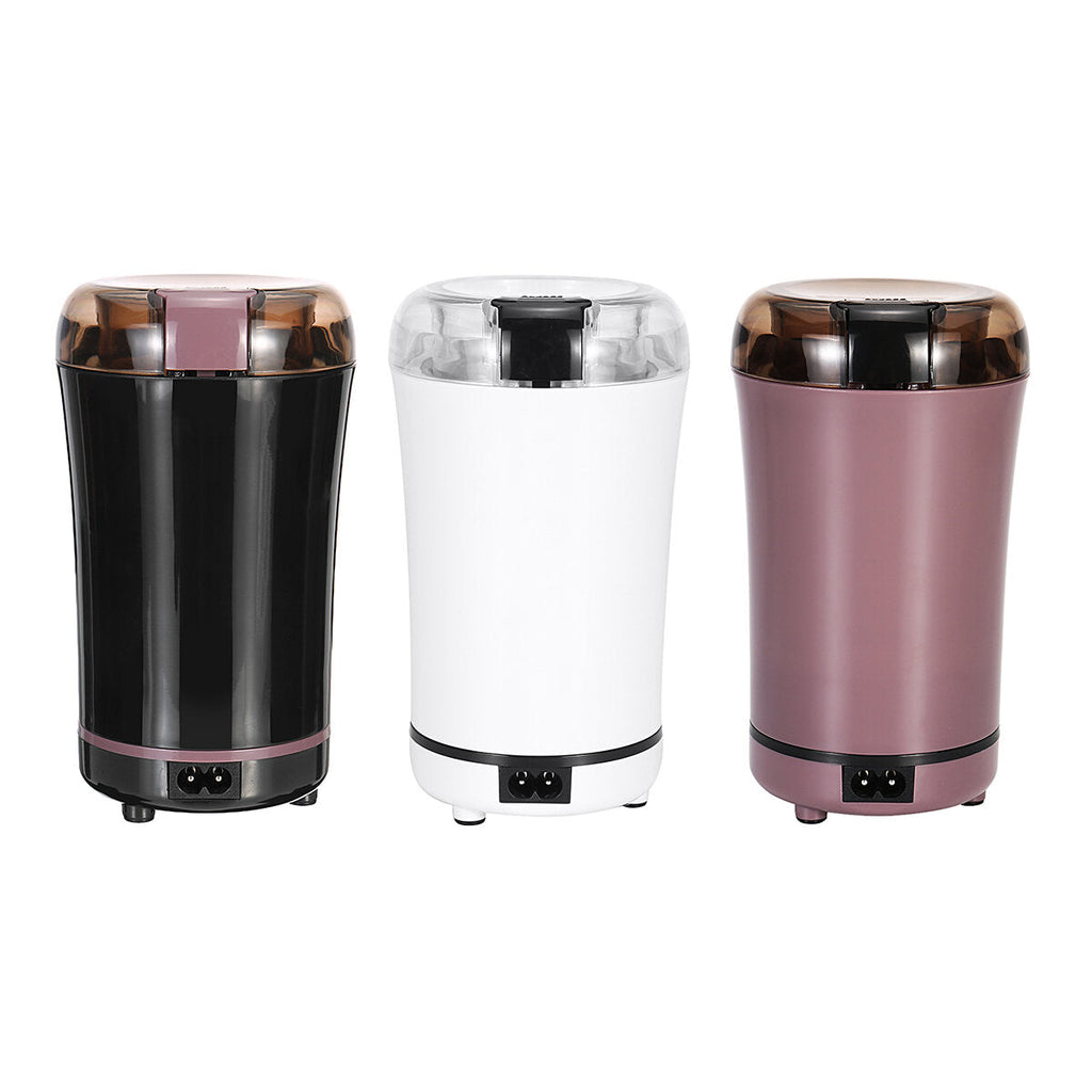 Electric Coffee Mill Grinder 800W 220V Transparent Lid Security Snap for Beans Spices Nuts