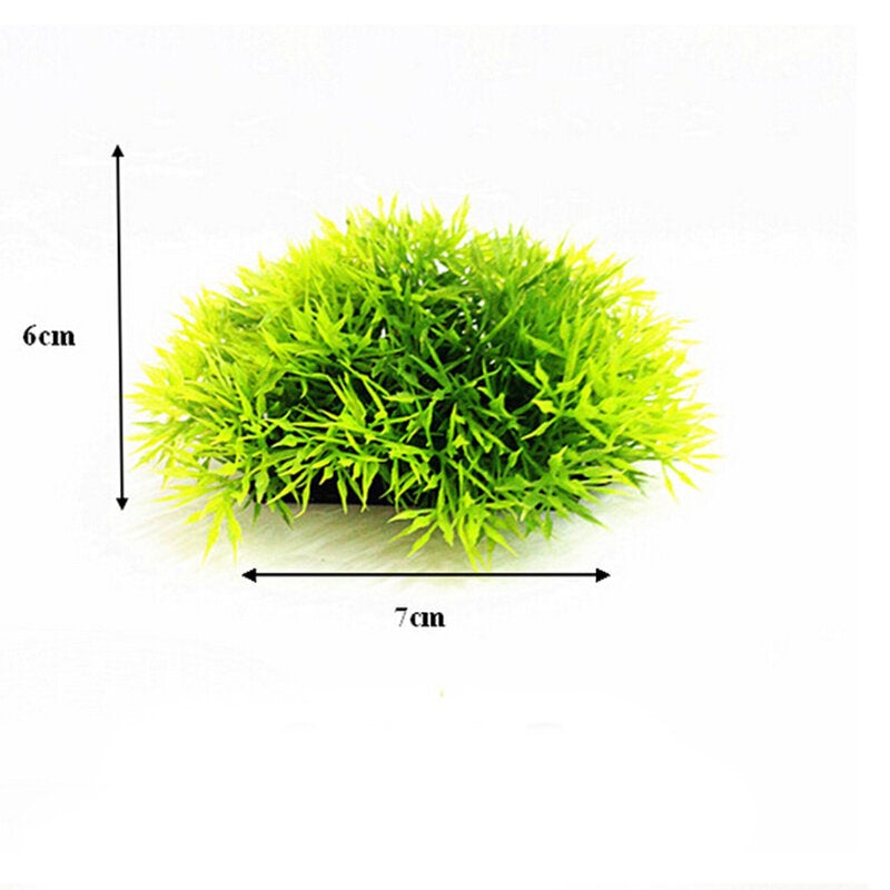 Artificial Grass Aquarium Decor Water Weeds Ornament Plant Fish Tank Decorations & Ornaments