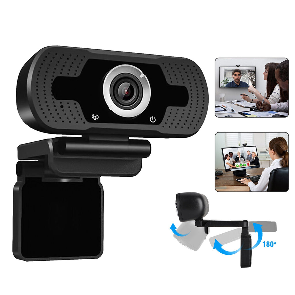 110 Wide Angle Auto focus USB Webcam Conference Live Computer Camera Built-in Noise Reduction Microphone for PC Laptop