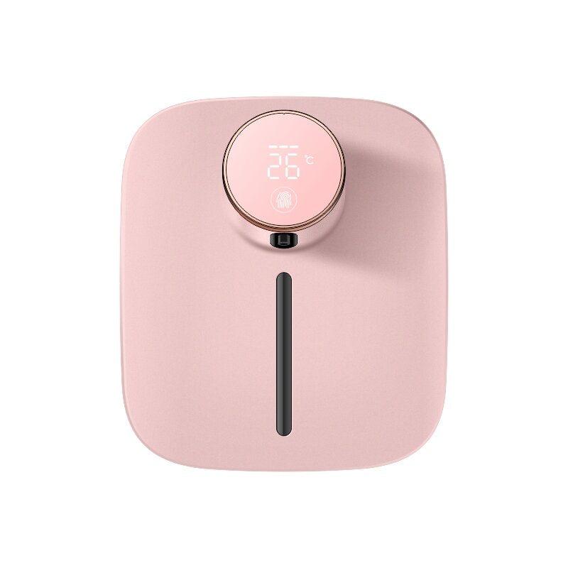 Smart Temperature Display USB 320ml Wall-mounted Automatic Soap Dispenser Rechargeable Waterproof Infrared Sen sor Foam Handwash Machine