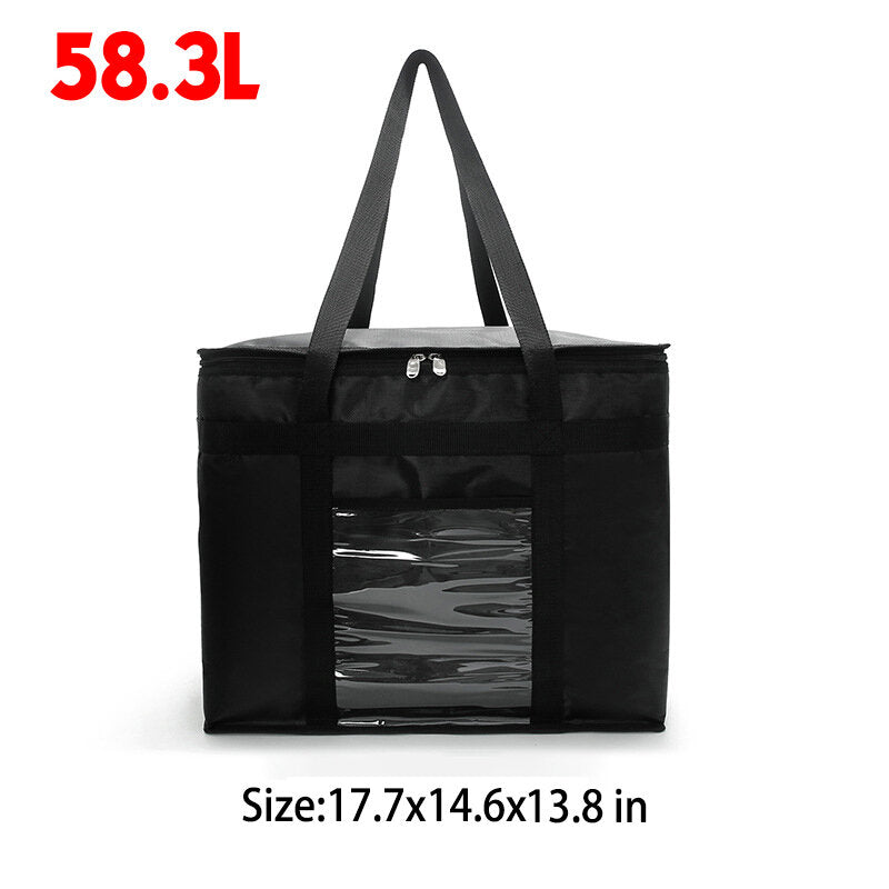 29.2/34.8/58.3/51.4/74.6L Food Delivery Bag Thermal Insulated Takeaway Bag Camping Picnic Bag