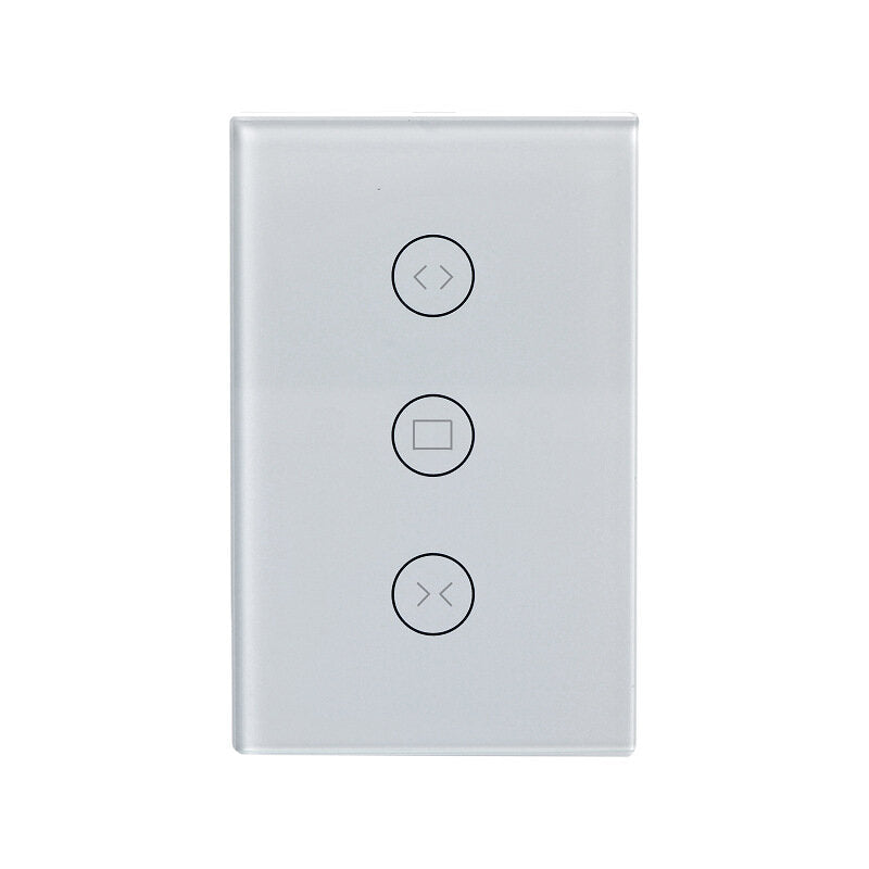 Smart Wifi US Curtain Switch Voice Control Work with Alexa Google home WF-CS01 AC 100-240V 2.4 GHz