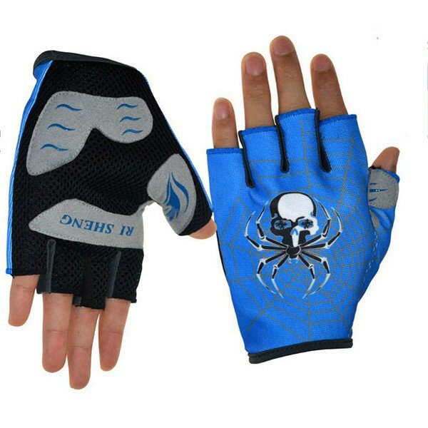 Mountain Motocross Cycling Glove Bike Bicycle Sports Antiskid Half Finger Gloves