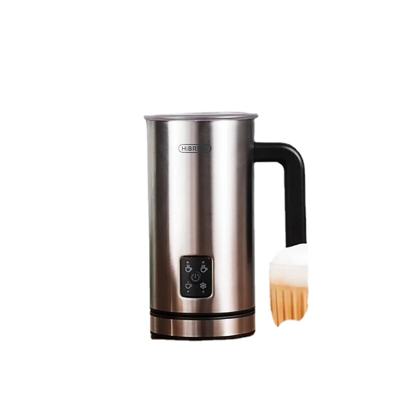 4 in 1 Milk Frother Frothing Foamer Fully automatic Milk Warmer Cold/Hot Latte Cappuccino Chocolate Protein powder