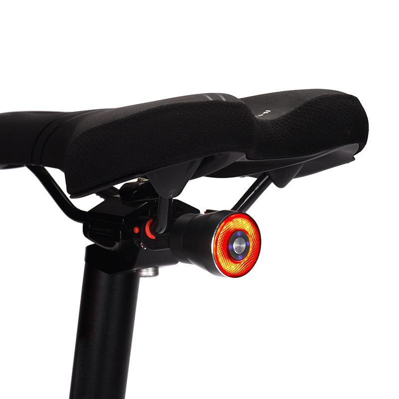 IP65 Smart Bicycle Brake Taillight USB Rechargeable 30 Days Standby 3 Modes Rear Lamp Intelligent Induction Bike Flash Warning Night Light