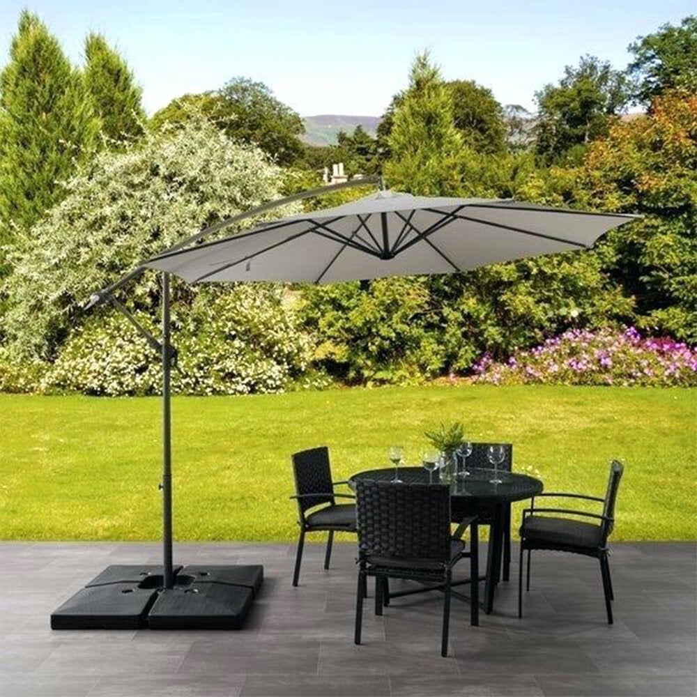 3m Outdoor Umbrella Canopy Replacement Fabric Garden Parasol Roof For 8 Arm Sun Cover