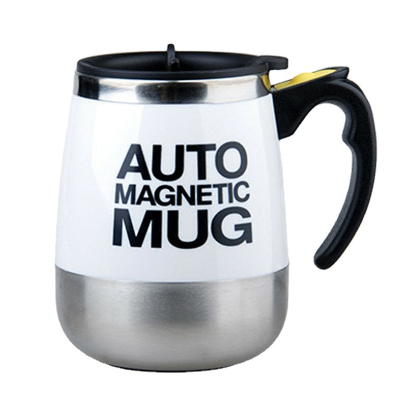 400/450ml Automatic Electric Magnetic Self Stirring Mug Coffee Milk Mixing Mug Smart Stainless Steel Juice Mix Cup