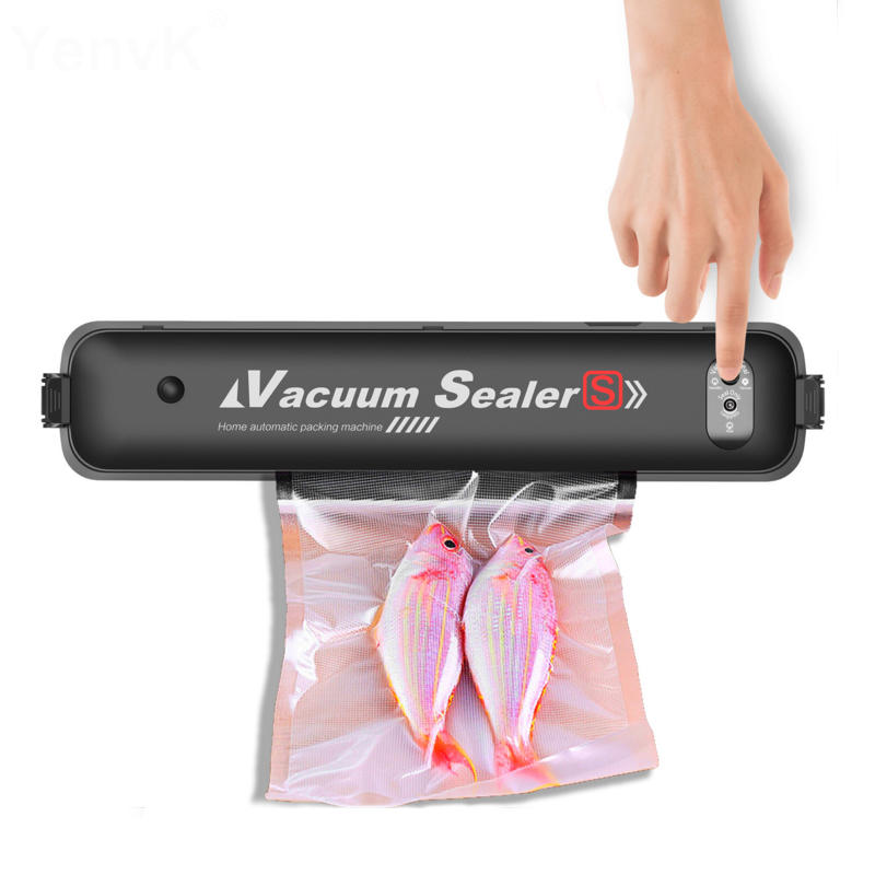 Food Vacuum Packaging Machine Household Automatic Vacuum Sealer Portable Kitchen Food Preservation Machine