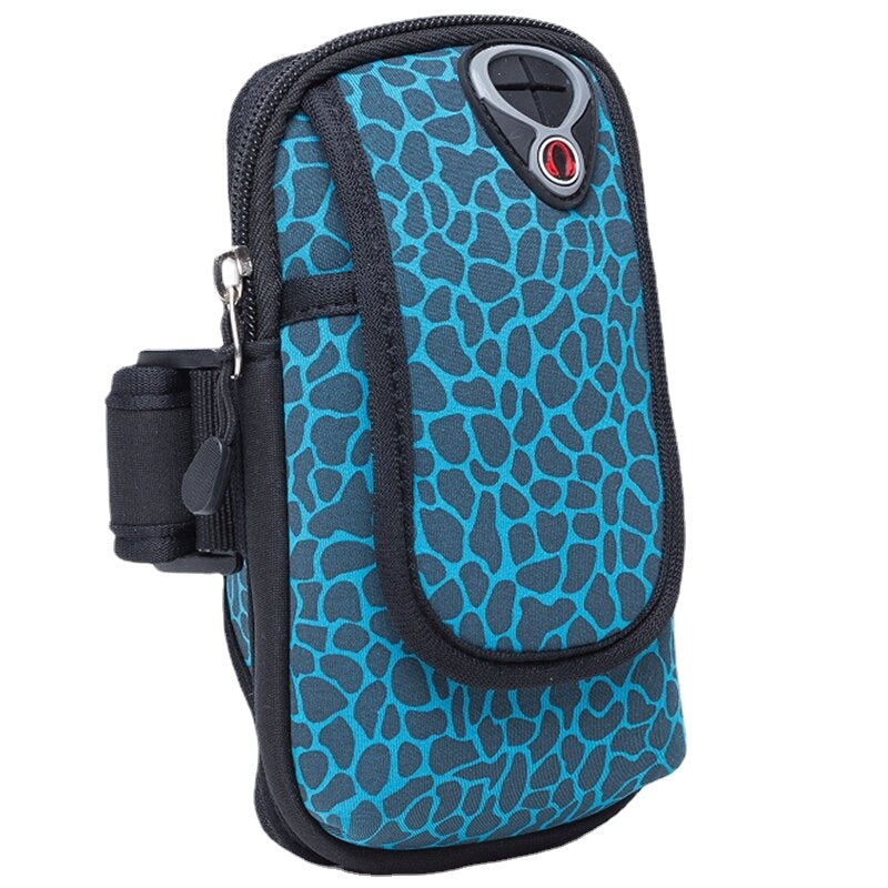 Outdoor Sports Arm Bag Wrist Arm Bag Mobile Phone Package Camouflage Printing Shockproof