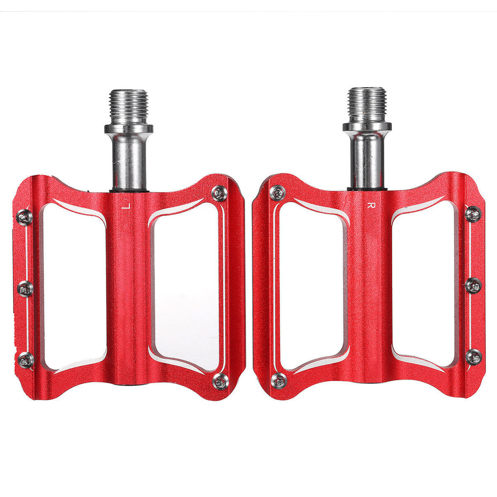 1 Pair Of Bike Pedals Anti-slip Mountain Road Bike Platform Aluminum Alloy Bicycle Flat Foot Platform Outdoor Cycling Bicycle Pedals