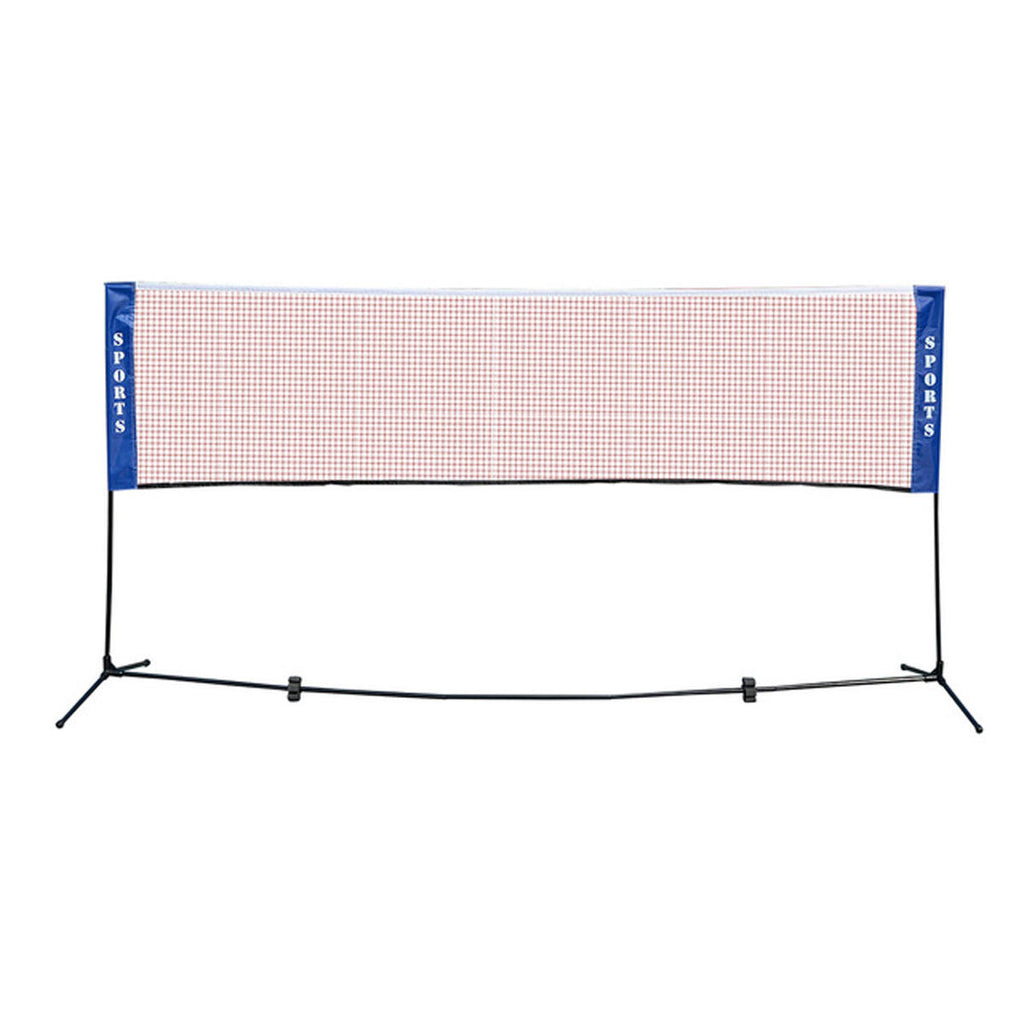 4.1M/5.1M Portable Sports Badminton Volleyball Tennis Net Set Foldable Frame Stand