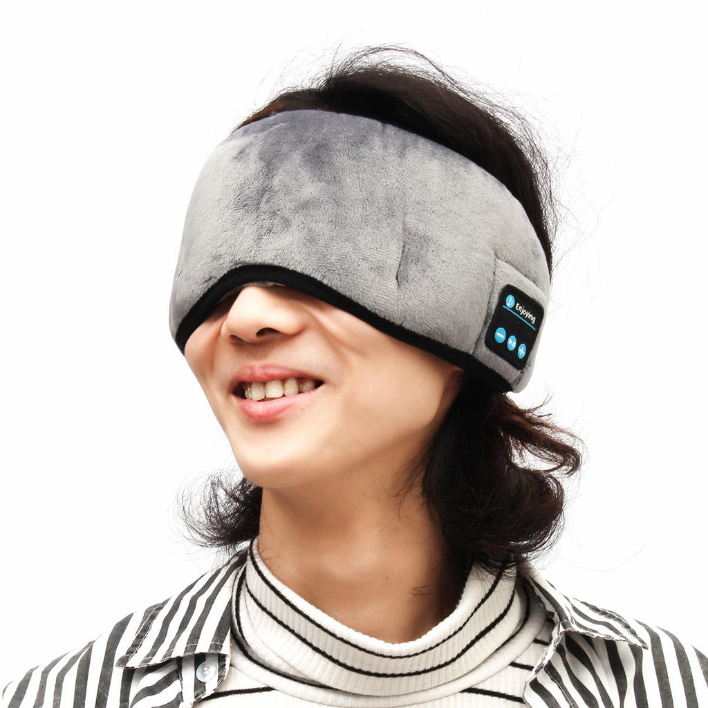 Wireless Bluetooth 5.0 Stereo Eye Mask Headphones Music Sleep