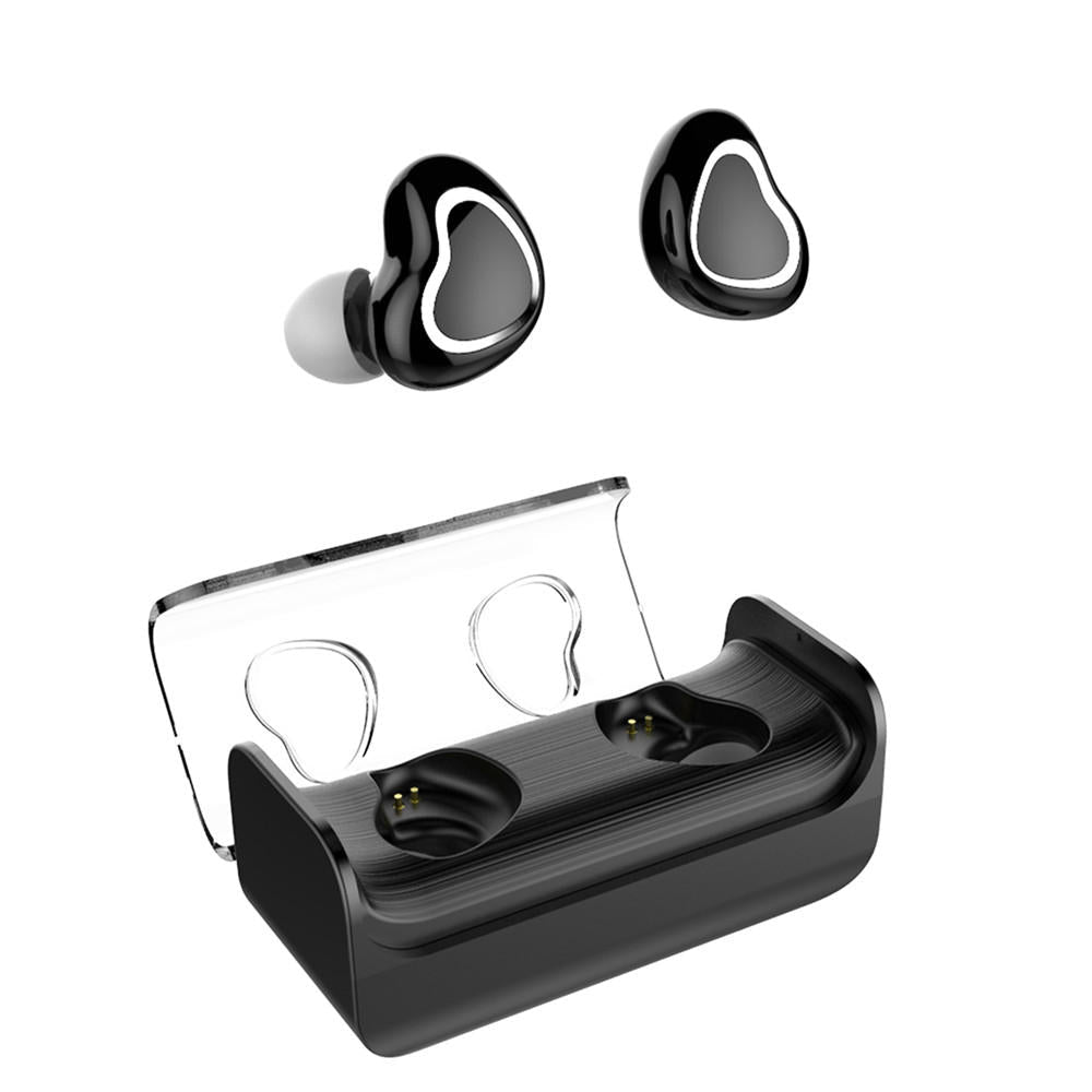 Wireless Bluetooth 5.0 Twins Stereo In-Ear Earphone Earbuds Lightweight With Charging Case