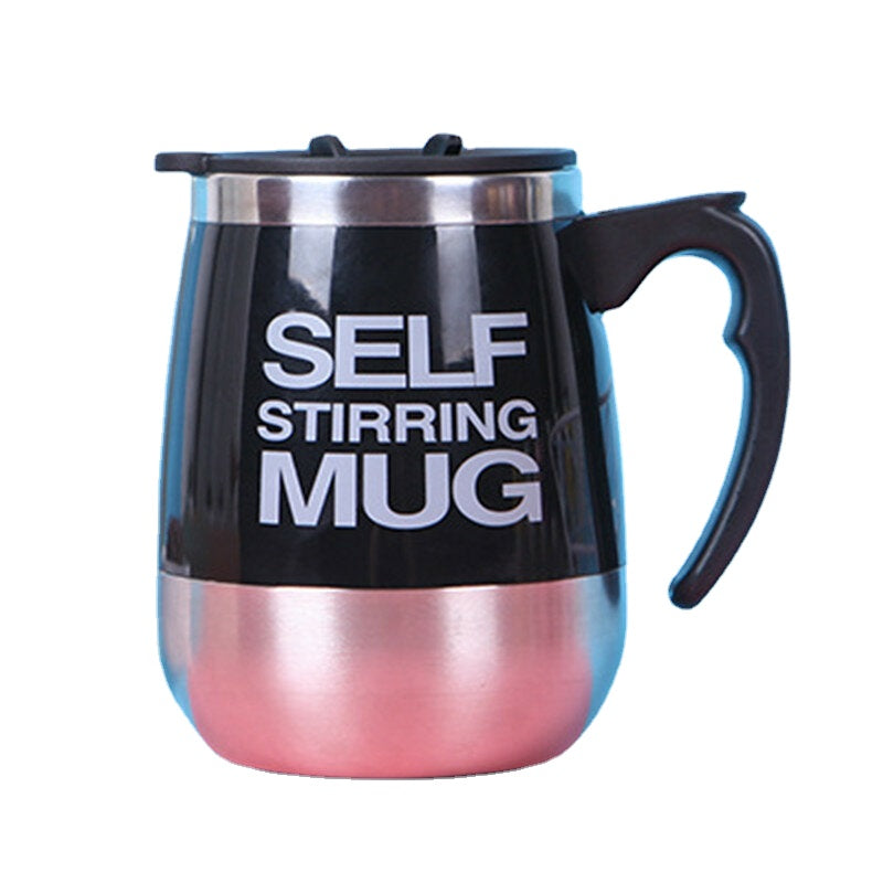 400/450ml Automatic Electric Magnetic Self Stirring Mug Coffee Milk Mixing Mug Smart Stainless Steel Juice Mix Cup