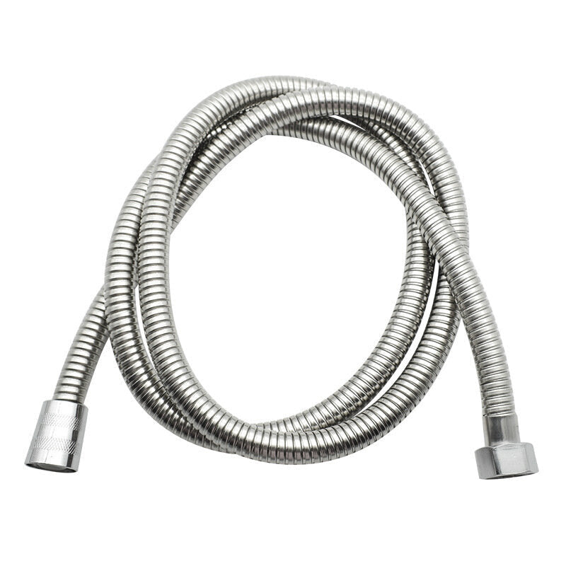 1.2M 1.5M 2M Shower Hose Stainless Steel Plumbing Flexible Bathroom Bath Shower Head Tube Hose Water Pipe Tools G1/2 Inch