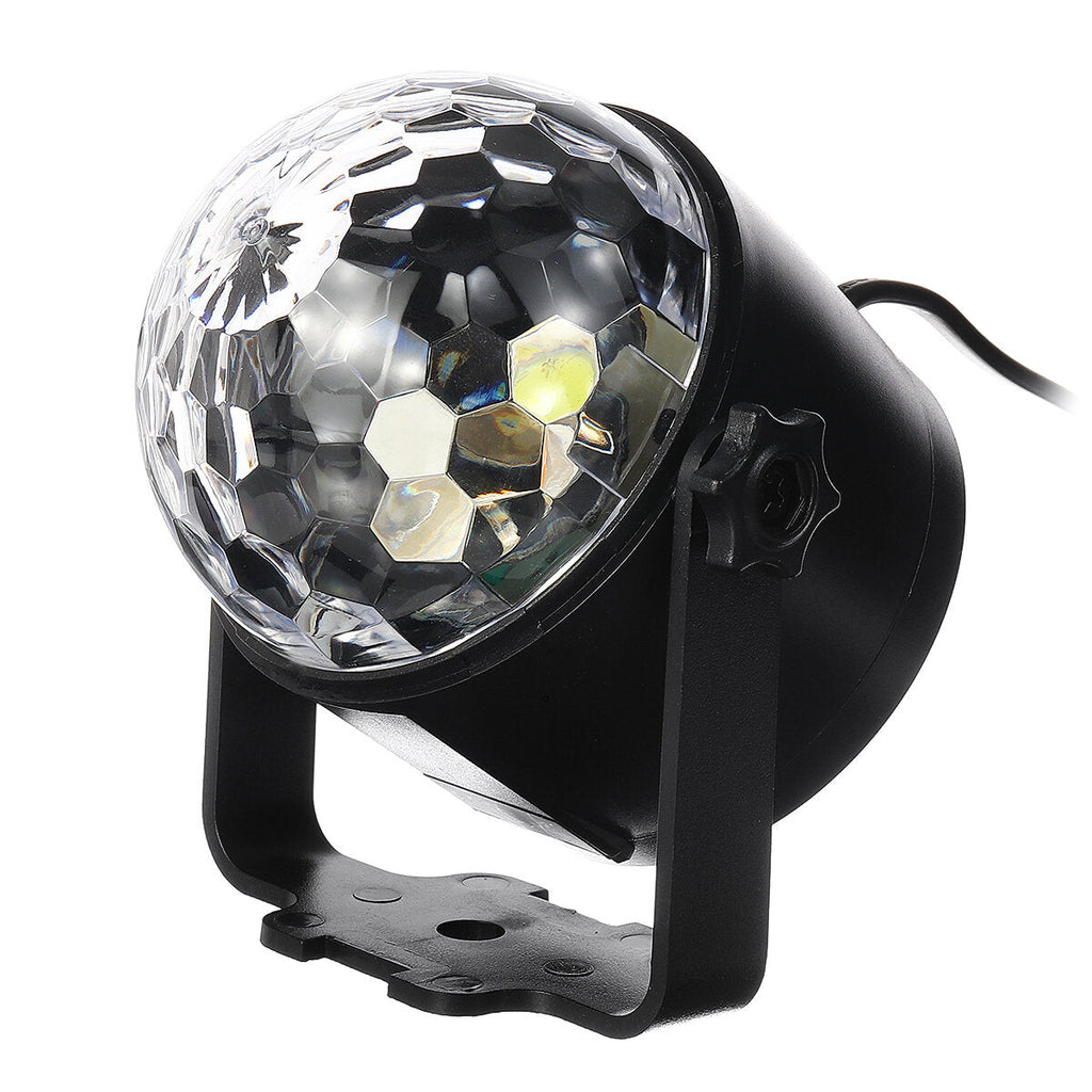 6W 100-240V LED Disco Ball Party Lights Strobe DJ Sound Activated Bulb Club Dance Lamp Decor